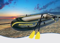 De donkergroene Duurzame Opblaasbare Boot van Braveman, Geschikte Lichtgewicht Opblaasbare Boot leverancier