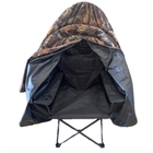 Draagbare camouflage 150D PU bedekte polyester Oxford vouwstoel tenten voor kamperen leverancier