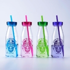 Van de de Flessentraining van de manier Promotie Plastic Drank het Waterflessen 450ML met Straw Milk Flask leverancier