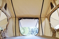 Beige 3 Tent 143X310X126CM van het Persoonsdak van het Katoenen Tent Canvas de Autodak leverancier