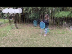 165*200*130cm 2-persoons buitenkampertent Blauw Waterdicht UV-bestendige 190T Pop Up Shelter