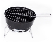Metaal die 25.6*21.5cm de Grills Openluchtmini portable oven stempelen van de Staalbarbecue leverancier