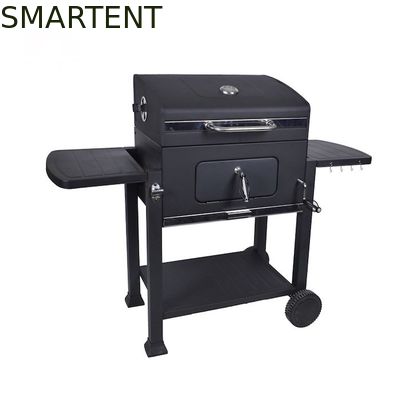 Kopen Het zwarte Poeder bedekte van de de Barbecuegrill van de 24 Duimtuin de Barbecue van het de Houtskoolkarretje met een laag online vervaardiging