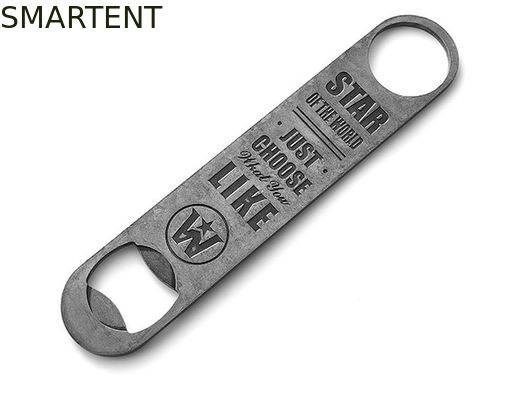 Kopen Het stempelen van Roestvrij staalFlesopener met Logo Lathe Machining 175*35mm online vervaardiging