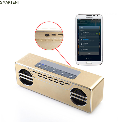 Van het de Correcte Doosaluminium van Mini Wireless Bluetooth Cube Speaker de Kubus Stereosprekers leverancier