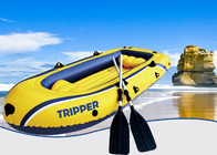 De gele Strandtripper Opblaasbare Boot van pvc, Opblaasbare Ribboten voor Watersport leverancier
