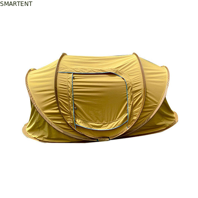 Duurzame outdoor Pop Up Camping tenten voor 2-3 personen Waterdicht PU bedekt katoenen doek 3000x150x100CM leverancier