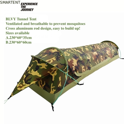 230*60*35cm buitenkampertenten Draagbare camotunneltent voor 1-2 personen Waterdicht en gemakkelijk te dragen leverancier