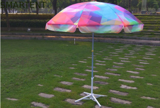 Kopen 120CM Multi van het het Strandzonnescherm van het Kleurenterras Paraplu 48 de Parasol van de Duim190t Polyester online vervaardiging
