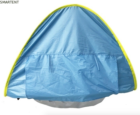 Waterdichte en UV-bestendige buitenkampertenten 190T Zilveren Polyester Pop Up Baby Play Tent leverancier