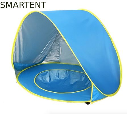 Kopen Waterdichte en UV-bestendige buitenkampertenten 190T Zilveren Polyester Pop Up Baby Play Tent online vervaardiging