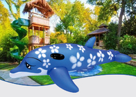 Het openlucht van de Babyfloater van Douanepvc Opblaasbare Zwemmende van het de Dolfijnontwerp Kleurrijke Grote Opgeblazen de Poolstuk speelgoed ontspant Luchtbed leverancier