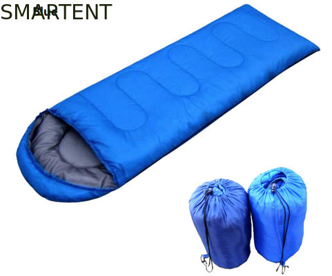 Kopen Kleine Comfortabele Thermische Slaapzak Met een kap voor Seizoen 4 - Blauwe/Rode Kleur 210X75 cm online vervaardiging