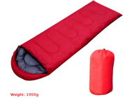 Kleine Comfortabele Thermische Slaapzak Met een kap voor Seizoen 4 - Blauwe/Rode Kleur 210X75 cm leverancier