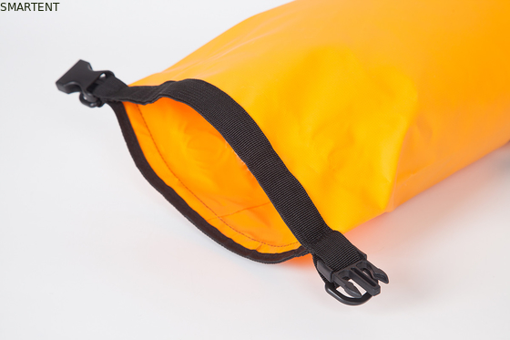18*40cm Blauw PVC Tarpaulin Drybag Seal Camping Beach Rafting Overboard Waterdicht buiszak lichtgewicht 5L - 30L met riem leverancier