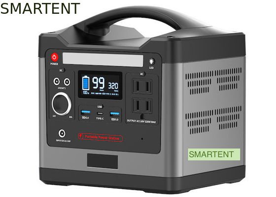 Kopen 320W 188x160x170MM draagbare campingkrachtcentrale voor energieopslag in noodgevallen online vervaardiging