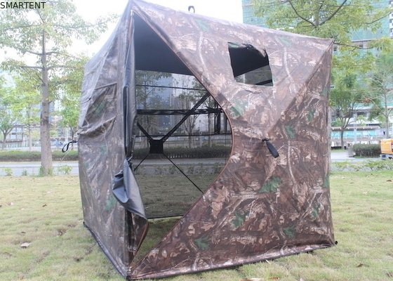 150*150*170cm Custom lichtgewicht opvouwbaar camouflage buiten jacht tenten 200D polyester Oxford leverancier