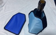 Blauwe Kleur de Flessen Koele Koeler 23 X 16cm van het Anti het Bevriezen Wijn Koele Gel leverancier