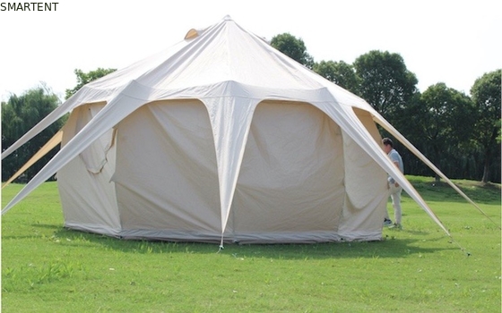 285G de openlucht het Kamperen  Tent Waterproof PU3000MM Katoenen Luifel van Glamping leverancier