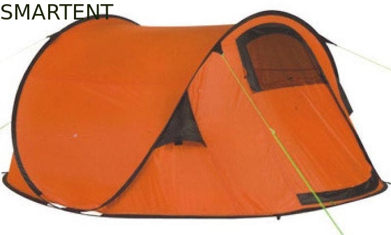 180X235X100CM Custom Waterdicht Outdoor Gecoat 190T Polyester 3-persoons Pop Up Camping Tent leverancier