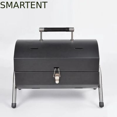 Kopen Koele Draagbare Vouwende van de de Barbecuecilinder van de Olietrommel de Houtskoolgrill voor het Openlucht Kamperen online vervaardiging