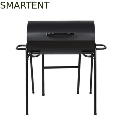 Kopen Aangepaste het Kamperen de Houtskoolgrill 89,5 X 85,5 X 72CM van de Toebehoren Zwarte Dubbele Barbecue online vervaardiging