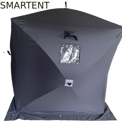 Kopen 147*147*165CM de Ijsschuilplaats ventileerde Zwarte 150D-Polyester voor in openlucht het Kamperen online vervaardiging