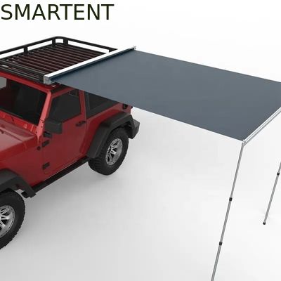 Kopen Moderne buiten dak top tent 2,5 * 2,5M 3D geïmprimeerd vinyl semi-automatische auto zijkant luifel online vervaardiging
