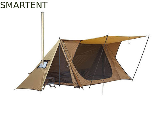 Kopen 500*220*160cm buitenkampertent Ultra licht waterdicht polyester Four Seasons Shelter online vervaardiging