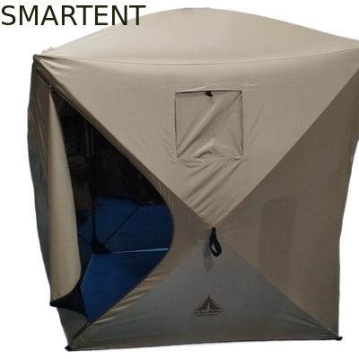 Kopen Outdoor PU Coated 210D Oxford polyester vouwbare draagbare jacht tenten 150*150*170CM online vervaardiging