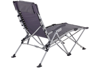 Staalbuisframe Draagbaar Compact Camping Opvouwbare strandstoelen 65*105*53cm leverancier