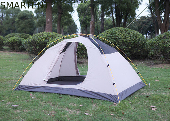 210*140*115cm waterdicht PU bedekt trekkende tent voor 2 personen leverancier