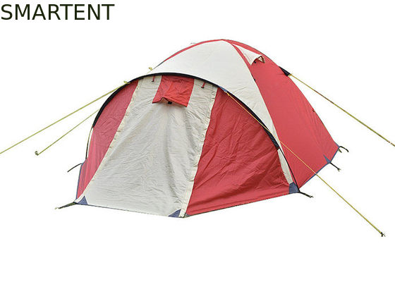 Kopen 350*210*135cm Buiten vier seizoenen camper shelter PU bedekte dubbele laag trekking tent online vervaardiging
