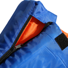 Single Blue Dual Color Waterproof 190T Polyester Envelope Slaapzak 1.8KG 400GSM leverancier