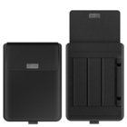 Modern Luxury Slim Design Multifunctionele PU Laptop mouwtassen voor 13'' Notebook Velcro sluiting leverancier