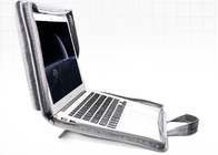 Multifunktioneel grijs Oxford draagbare computertas met mode element en steken ontwerp leverancier