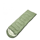 Waterdicht 200GSM Hollowfiber Mountain Sleeping Bags Camouflage Envelope Design leverancier