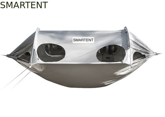 Kopen 270*140CM 210T Zilveren gecoate polyester ruimtekapsel Design Outdoor Camping Hammock Muizenbestendige zonnebescherming online vervaardiging