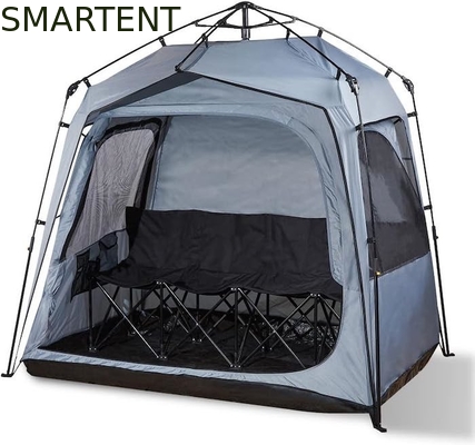157*130*188CM 4 personen automatisch glasvezel frame grijs polyester pop-up sport tent waterdicht enkellaag gemakkelijk in te stellen leverancier