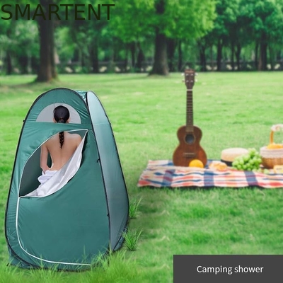 74.5 * 47 * 47 inch groene polyester Instant Pop Up privacy tent met volledige dekking voor camping strand en outdoor evenementen leverancier