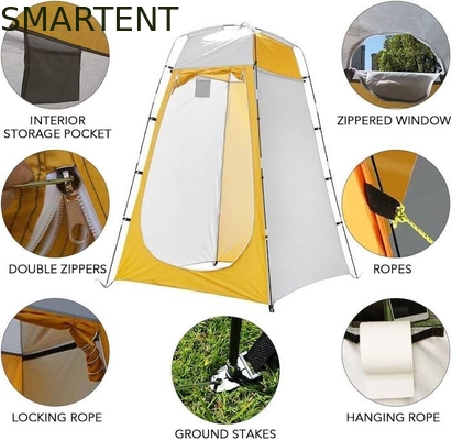 120*120*180cm Groen Kleur Zilveren Gecoate Polyester Pop Up Privacy Tent Waterdicht Voor Camping Beach Outdoor Events leverancier