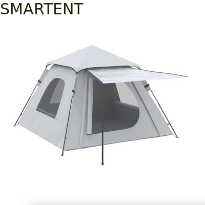 118*118*78.75 inch waterdicht voor 2-3 personen Automatische Pop-up camping tent met glasvezel palen en mesh ramen leverancier
