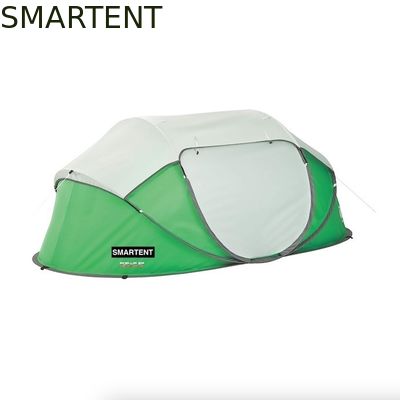 Kopen 135*230*89cm 2 personen glasvezel groen waterdicht polyester pop-up kampeertent online vervaardiging