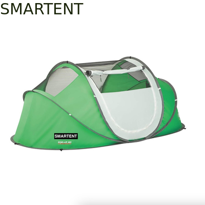 135*230*89cm 2 personen glasvezel groen waterdicht polyester pop-up kampeertent leverancier