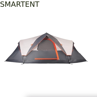 410*210*140cm Grijs polyester 6-seizoen Pop Up Camping tent met waterdichte vloer / mesh ramen leverancier