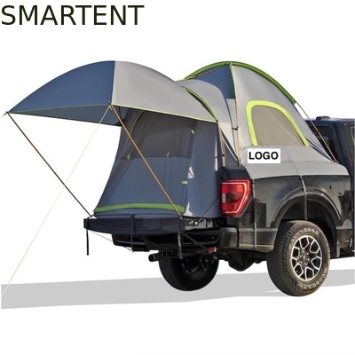 90.5 x 63 x 67'Inch 2 persoon Custom Groen Waterdicht PU2000 Polyester Lichtgewicht Draagbare Pickup Truck Tent leverancier