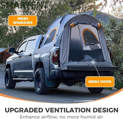 2.03*1.55*1.71M Waterdicht voor 2 personen PU2000MM Groen 210D Polyester Pickup Camping Tent met snelle 10 minuten opstelling leverancier