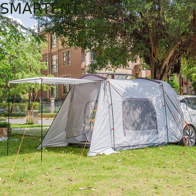 Buiten 260*180*190CM Grijze kleur Waterdicht PU2000MM Gecoat Polyester 210D Gemakkelijk op te zetten Off Road Voertuig Camping Shelter leverancier