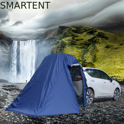 245*200*220CM 2 personen Blauw zilver gecoat polyester 190T Sport Utility Vehicle Camping Tent Waterdicht leverancier