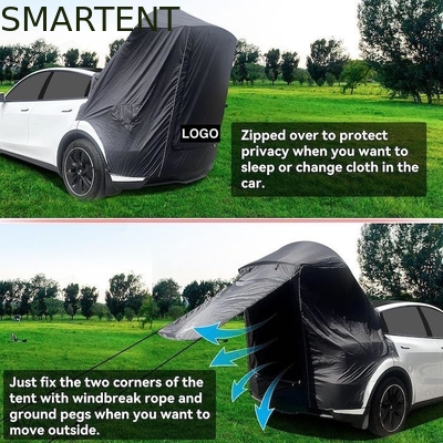 Lichtgewicht 4 seizoenen Tesla Camping Tent Zwart Kleur Waterdicht Zilveren Polyester 210D Snel 10 minuten Installatie leverancier